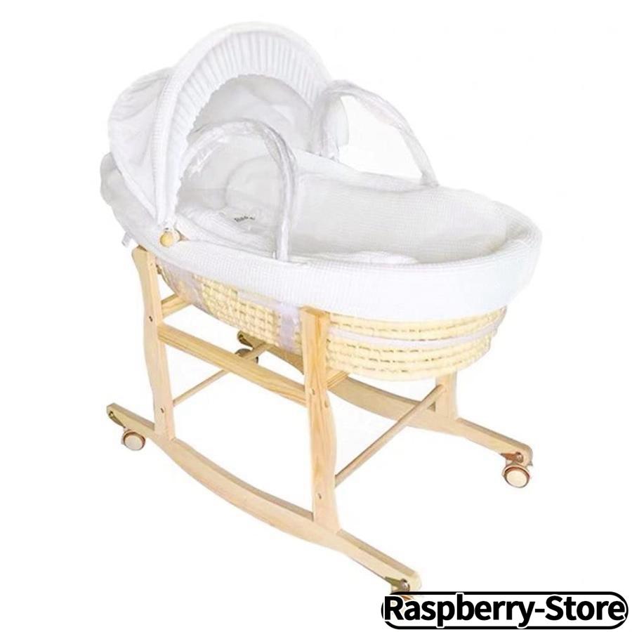  baby basket for baby Koo fan cradle bed futon attaching wooden baby crib stand attaching natural baby ..