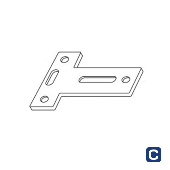  опция держатель C модель 2 штук входит [FIRSTAGE roll screen aluminium шторы специальный ]