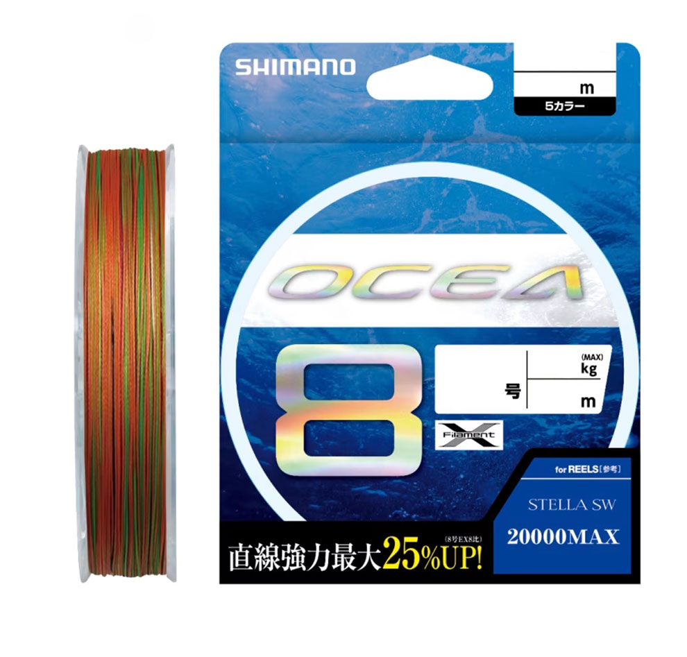 シマノ オシア 8 5号 300m（5カラー） 釣り糸、ライン - 最安値・価格