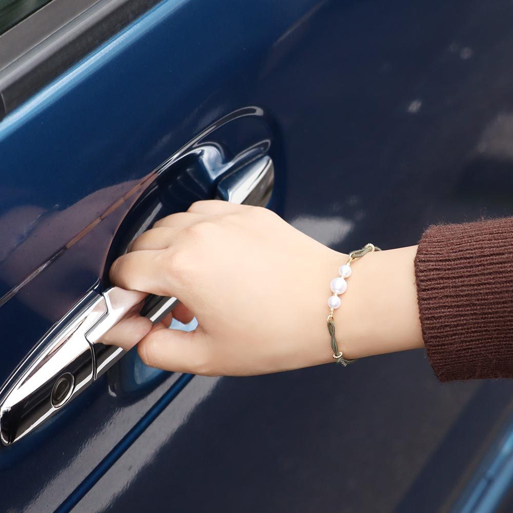 静電気除去グッズ ブレスレット ノンパッチ おしゃれ かわいい 静電気対策 新作ウエア 大粒パールデザイン 手 静電気除去方法 メール便a 車用 静電気防止