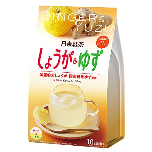 日東紅茶 しょうが＆ゆず スティック 10本 ×6セットの商品画像