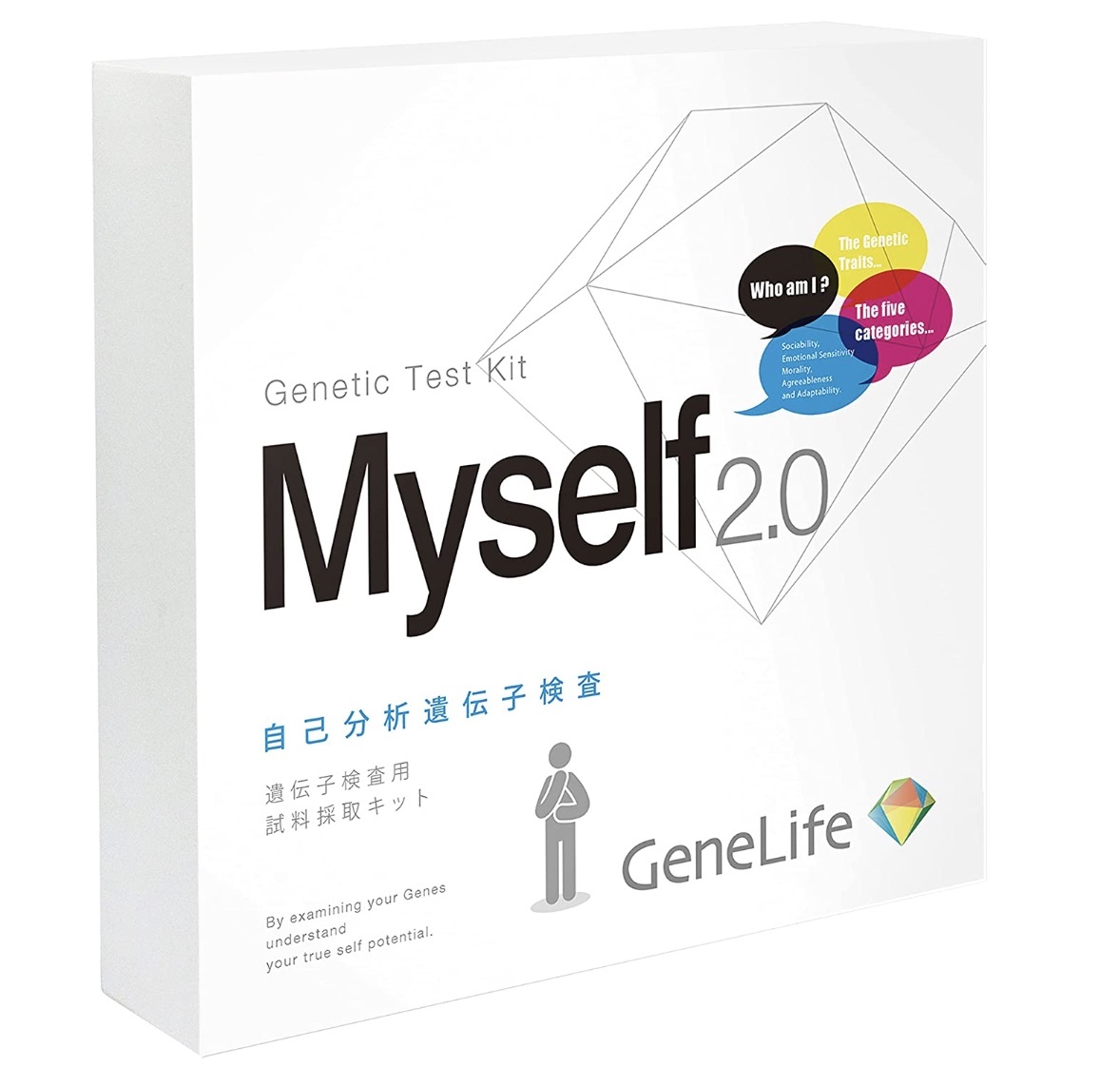 Genelife 自己分析遺伝子検査 Myself2.0の商品画像