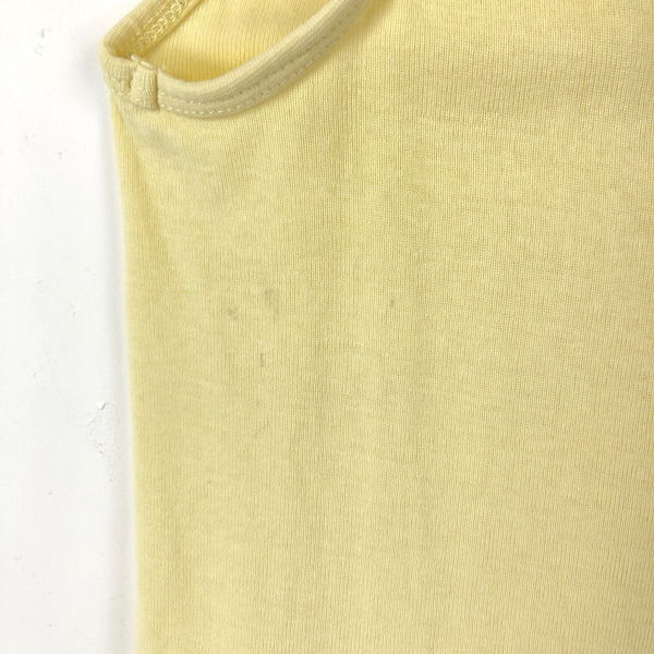 [ б/у одежда ] топ гонки используя внутренний серия оттенок желтого женский S [ б/у ] n046898