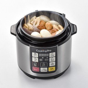 ショップジャパン 電気圧力鍋 クッキングプロ CKP001KD 電気圧力 ショップジャパン 電気圧力鍋 クッキングプロ CKP001KD 電気圧力