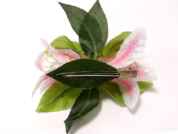  волосы зажим Spider Lilly розовый CL032