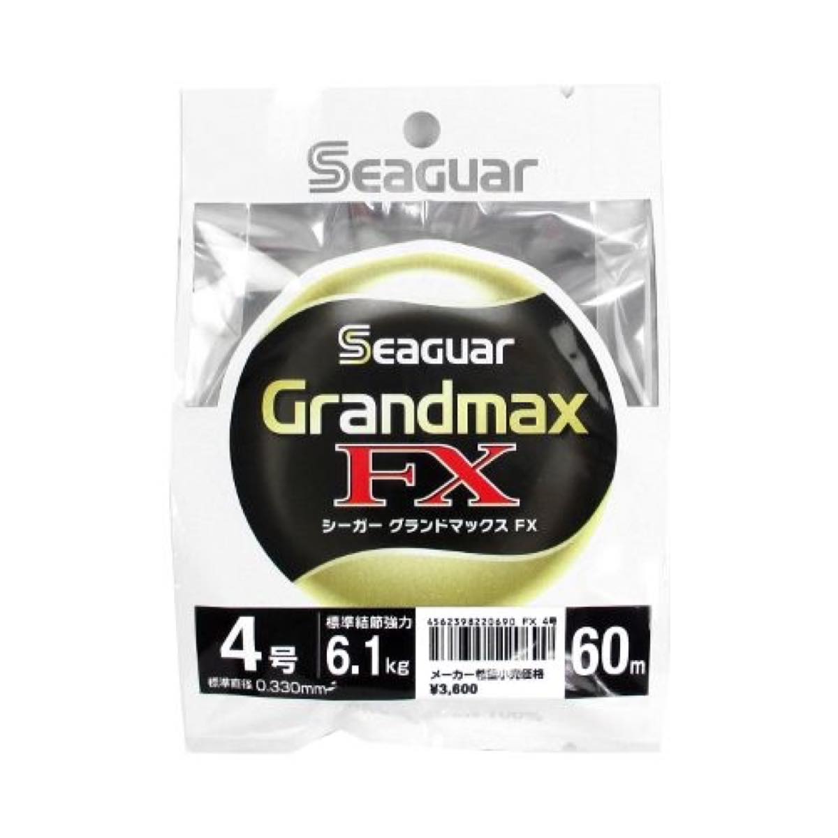 シーガー グランドマックスFX 4号 60m（クリア）の商品画像