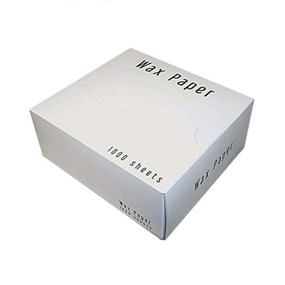 [1000 sheets ] wax paper white ( small ) 153×270mm three love pop up type mackerel - LAP 1000 sheets ×1 box 