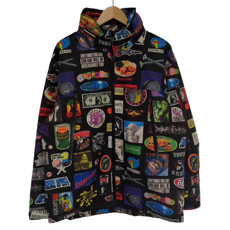 GORE-TEX Stickers Shell Jacket （Black） 21ss