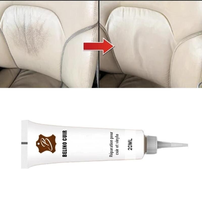  leather leather repair repair repair color cream gel car seat leather cleaner 20ml paint cleaner | gray 