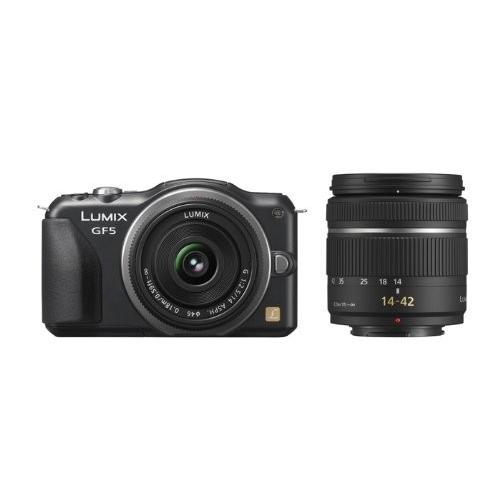 Panasonic LUMIX DMC-GF5W-K ダブルレンズキット-