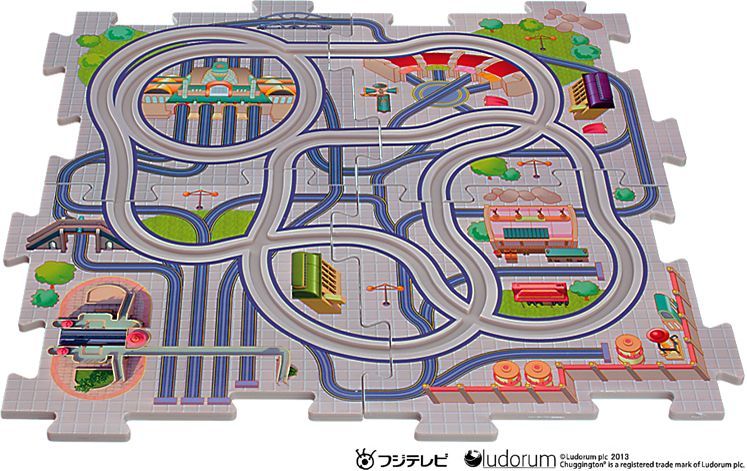 増田屋コーポレーション チャギントン パズルタウン パネルカーブ4枚セット その他鉄道模型の商品画像
