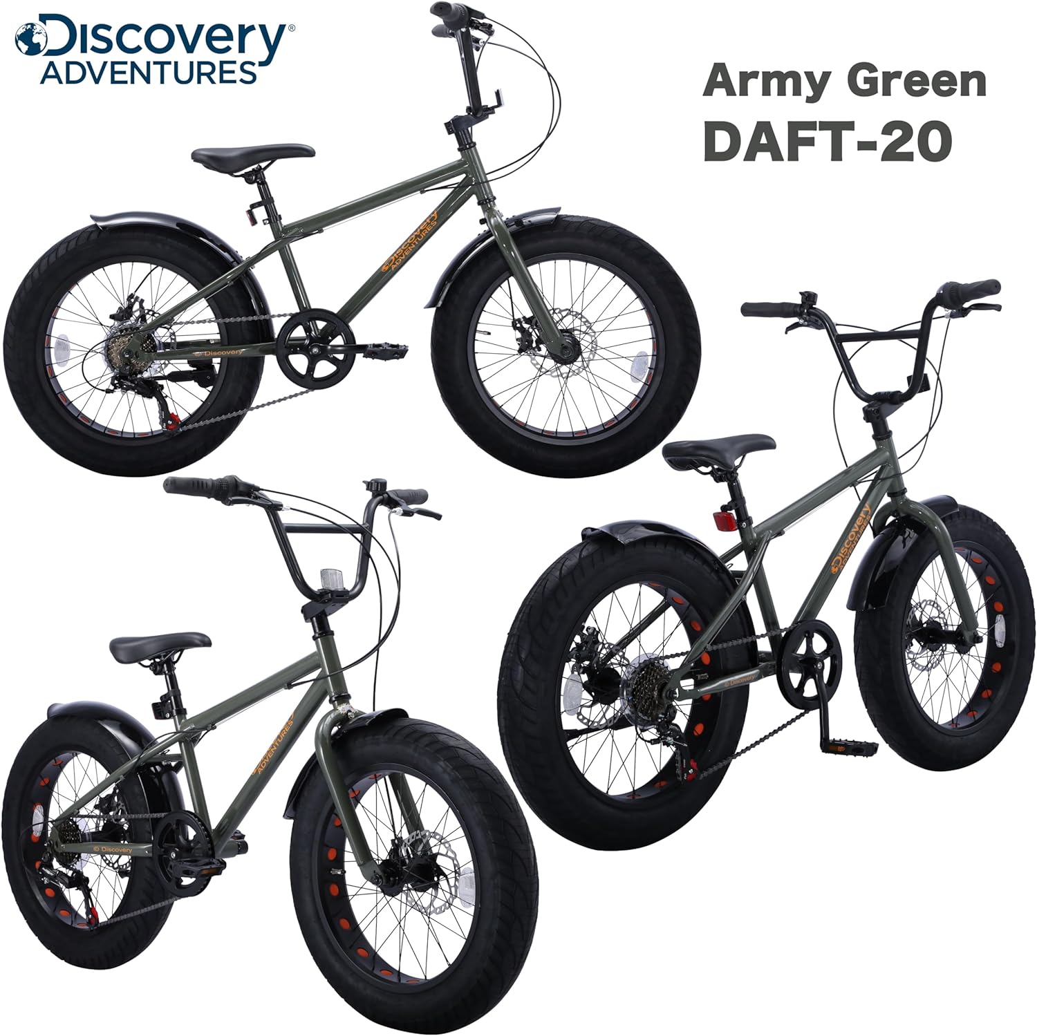 Discovery Adventures ( Discovery adventure z) fatbike Fat City Cruiser BMX bicycle 