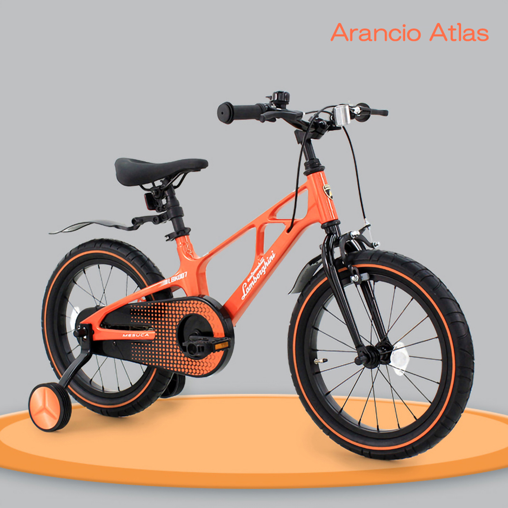 Lamborghini ( Lamborghini ) 16 -inch bicycle for children assistance wheel stand mud guard standard equipment super light weight Magne sium material 5~8 -years old conform 