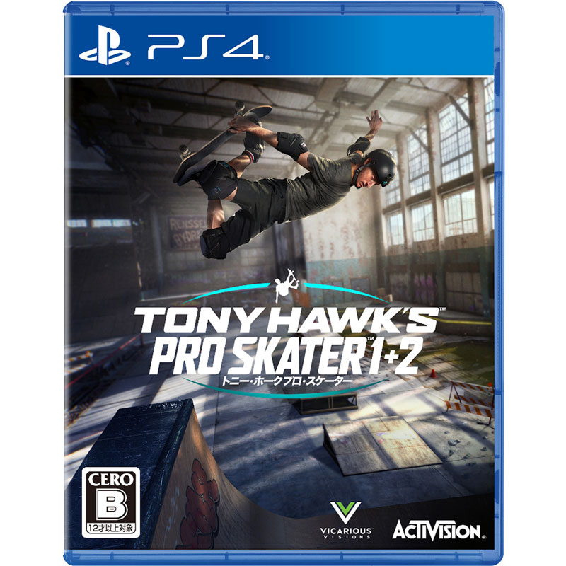【PS4】 トニー・ホークプロ・スケーター 1＋2 PS4用ソフト（パッケージ版）の商品画像