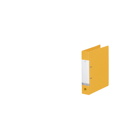 リクエスト D型リングファイル A4（黄）G2240-5 1冊の商品画像