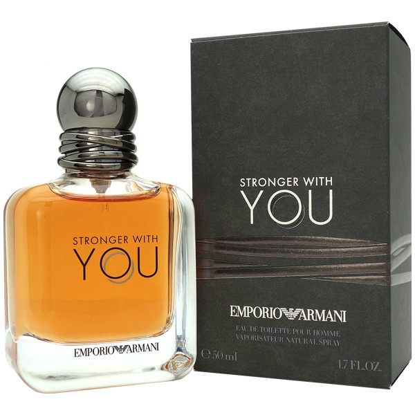 ARMANI アルマーニ ストロンガー ウィズユー オードトワレ 50ml ARMANI BEAUTY 男性用香水、フレグランスの商品画像