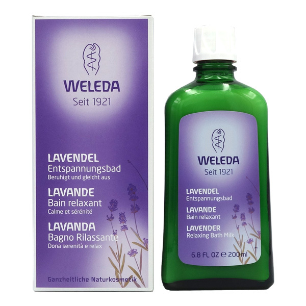 WELEDA ヴェレダ ラベンダー バスミルク 200ml 浴用入浴剤の商品画像