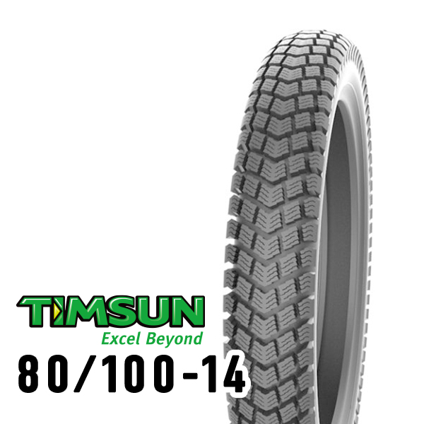 TIMSUN(timson) мотоцикл шина зимняя резина TS833 80/100-14 49P TT задний TS-833