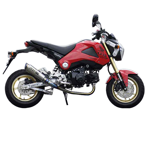 OVER RACING GP-PERFORMANCE RS-R フルチタン GROM（2013-2015） 13-22-21R バイク用フルエキゾーストの商品画像