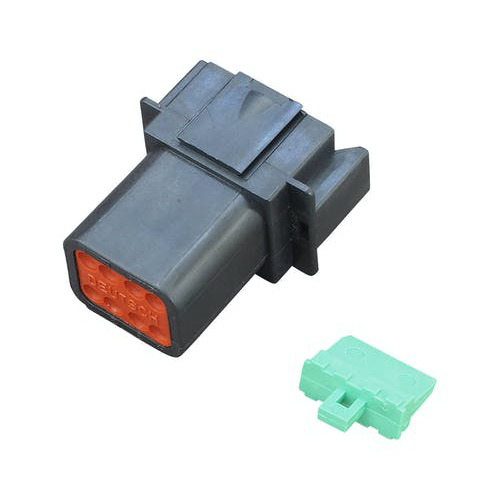 DEUTSCH(doi che ) bike connector terminal * connector DT connector plug 8 pin black DT04-08PB 1994 year on and after. vehicle 