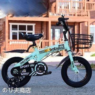  child bicycle 12/14/16/18 -inch 3 color Kids bike for infant car double brake slip prevention enduring . assistance wheel attaching folding type mobile ... assembly ...