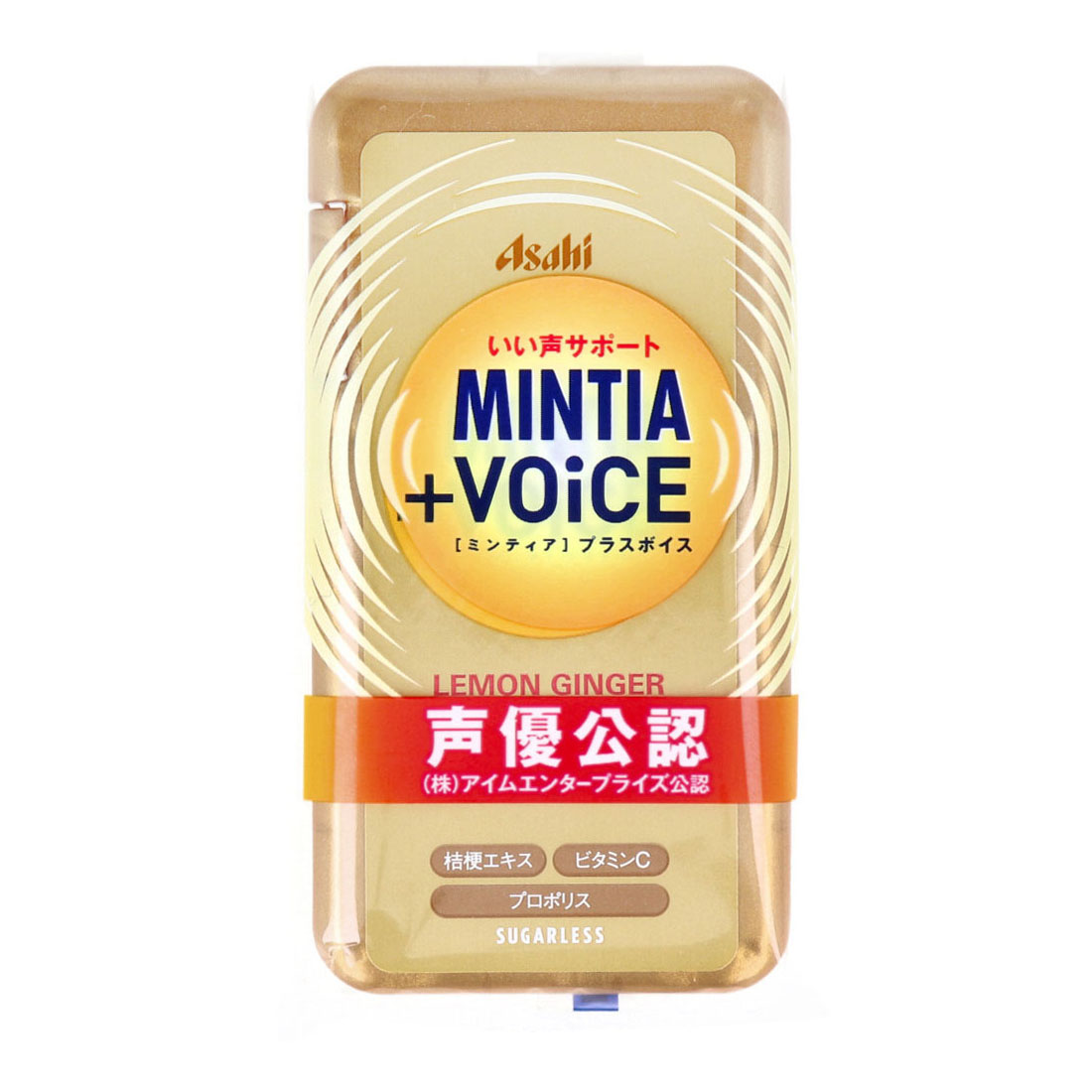 アサヒ ミンティア＋VOiCE レモンジンジャー（30粒入）20g×5個 MINTIA