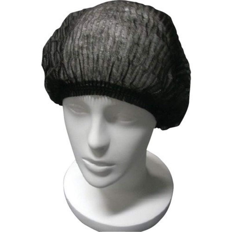 Tokyo medical pala cap coming out wool measures disposable non-woven free size 100 sheets business use black factory work medical care therapia care cap FG