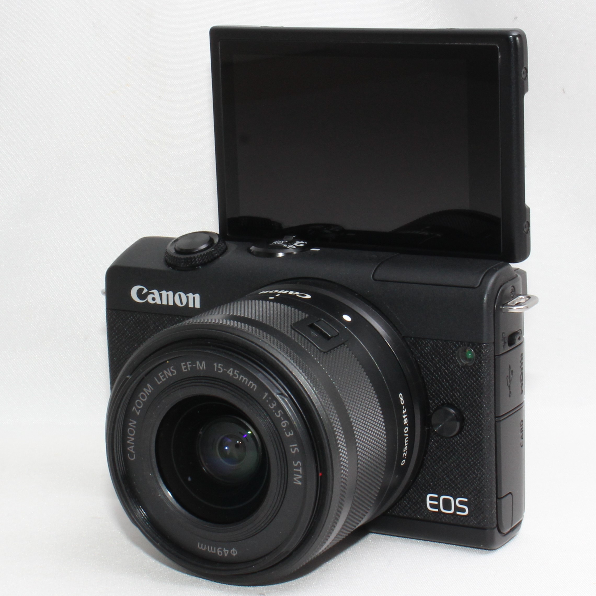 キヤノン EOS M200 ダブルズームキット （ブラック） EOS EOS M ミラー