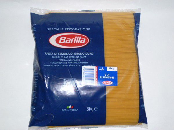 バリラ スパゲッティ No.5 5kg×3個の商品画像