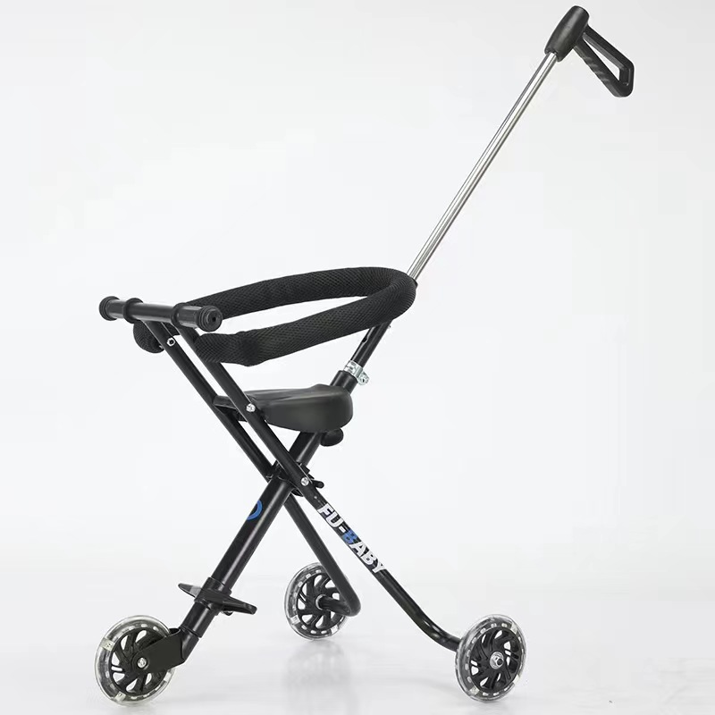  коляска b type compact легкий 4 колесо трехколесный велосипед складной модный 3 колесо 4 Wheel Buggy type легкий с люком . портативный Kids скутер 