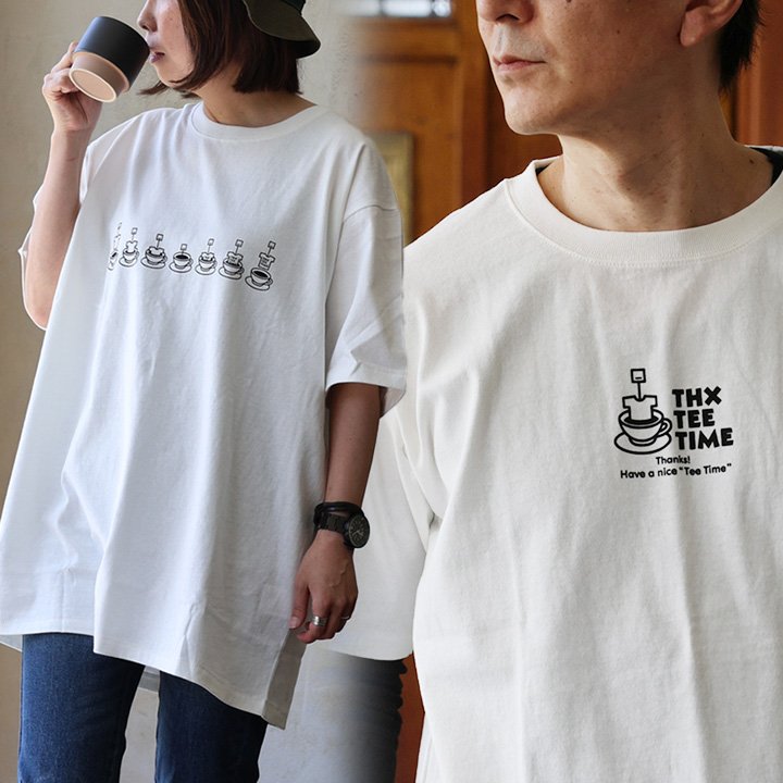 ジーアールエヌ(grn) tシャツ 半袖 プリントTEE ビッグT クルーネック プリント キャラクター 綿100 コットン 伸縮性 通気性 パティ