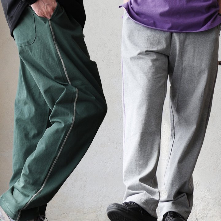 ダックスター スウェットパンツ テーパード 綿100 コットン 薄手 軽い 通気性 ウエストゴム 動きやすい 楽ちん パティ