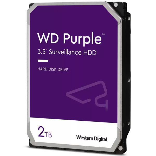 WESTERN DIGITAL 0718037-896199 WD Purple 3.5 дюймовый HDD 2TB 3 год гарантия WD23PURZ