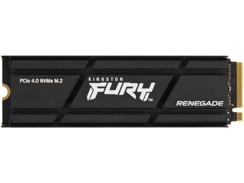 Kingston SFYRSK/500G ［FURY Renegade ヒートシンク M.2 Type2280 NVMe 500GB］ 内蔵型SSDの商品画像