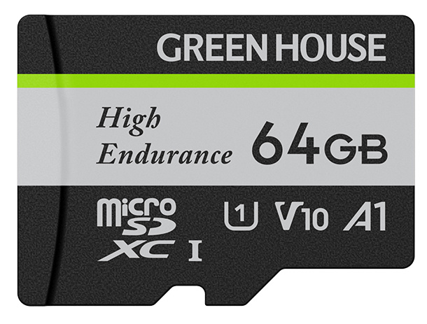 グリーンハウス GH-SDM-WA64G （64GB） MicroSDメモリーカードの商品画像