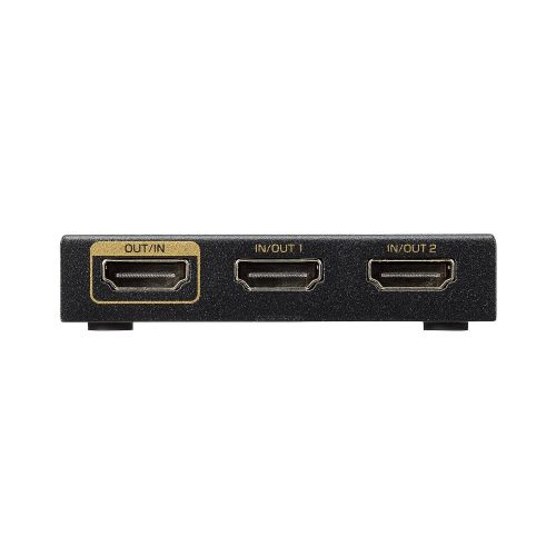 ELECOM DH-SW8KBD21BK HDMI переключатель / 8K60Hz соответствует / интерактивный / metal блок / черный 