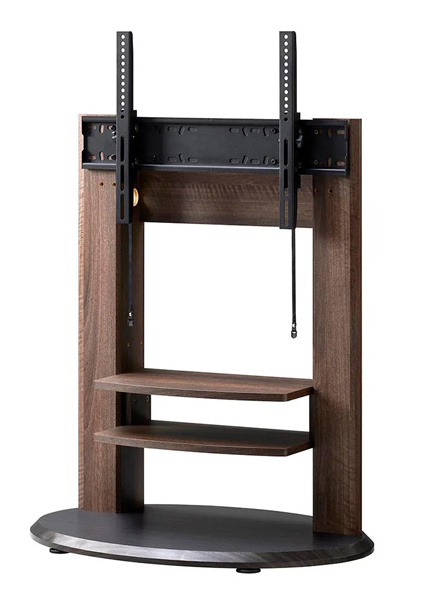 朝日木材加工 キャスター付きテレビ台 幅約120cm ハイタイプ AS