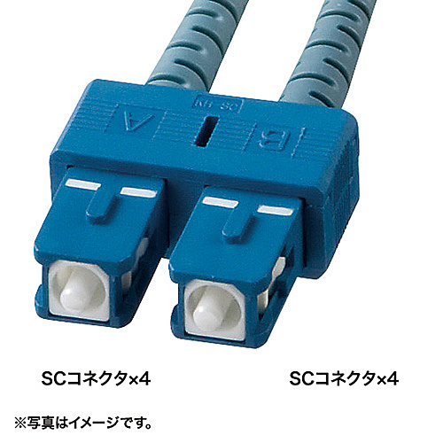  Sanwa Supply HKB-SCSCRB1-50ro bust light fiber cable (50m* blue )