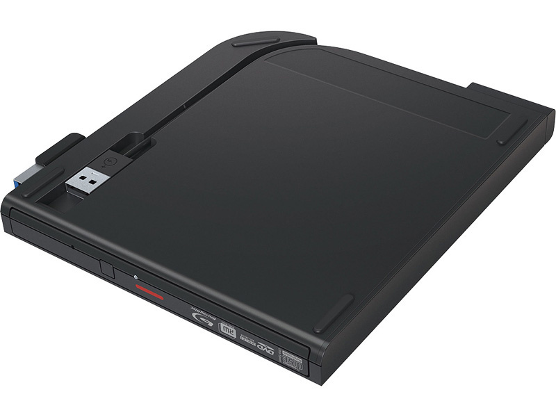  Buffalo BRXL-PTV6U3-BKB USB3.2(Gen1) соответствует портативный BD Drive записывание soft прилагается черный 