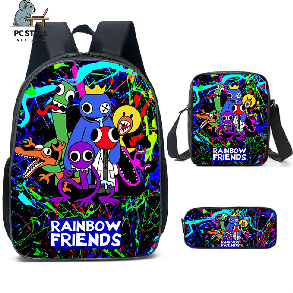  Rainbow f линзы портфель рюкзак рюкзак сумка на плечо кисть коробка пенал товары посещение школы 