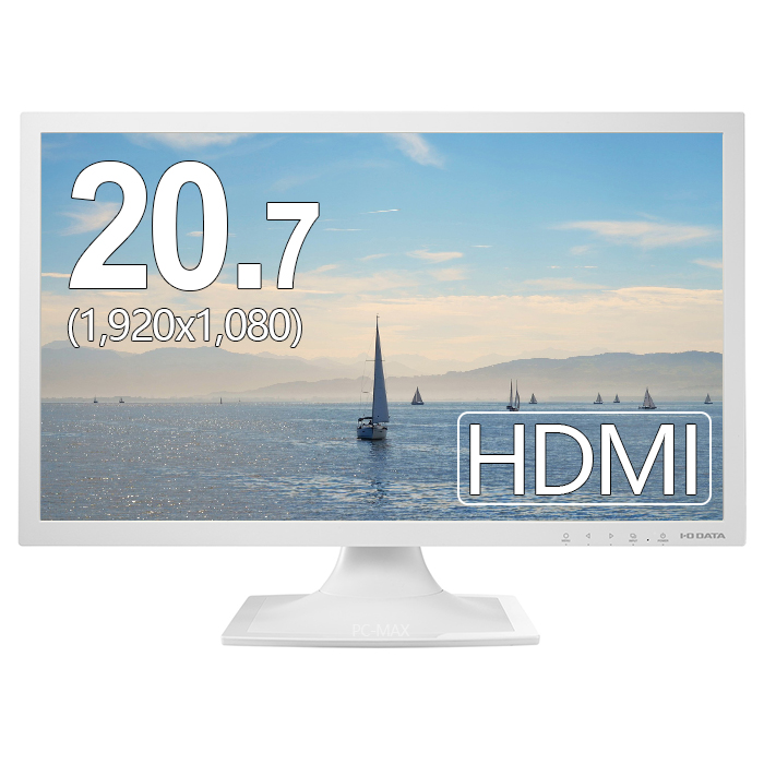 IO-DATA monitor 20.7 -inch LCD-MF212EW 1920x1080 full HD HDMI speaker used display 