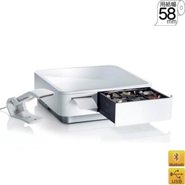 スター精密 mPOP POP10-B1OF WHT JP（スノーホワイト、バーコード