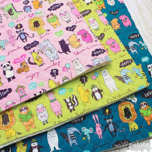  cloth go in . go in . quilt quilting cotton cotton animal life animal pattern lovely colorful go in . preparation go in . preparation child oriented Kuroneko .. packet 1 through -50cm till 