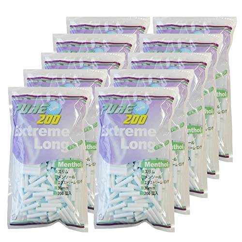 [pure] pure Extreme long men sole filter 200 piece entering ×10 piece pack hand winding cigarettes consumable goods 