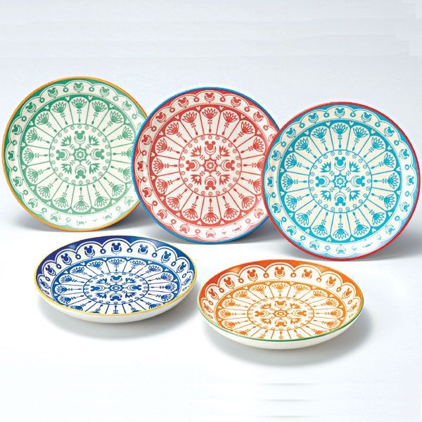 ディズニー ミッキー エキゾチカ アソートプレート セット 5枚 皿 食器