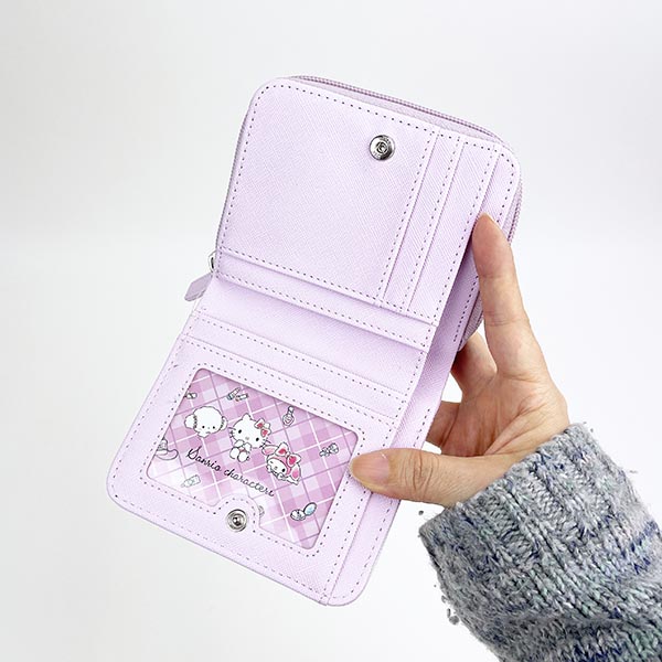 Sanrio Sanrio герой z складывать кошелек бумажник розовый 