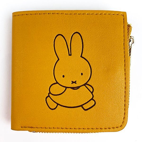  Miffy miffy половина кошелек en Boss Miffy кошелек кошелек для мелочи . складывающийся пополам YELLOW (MCOR)