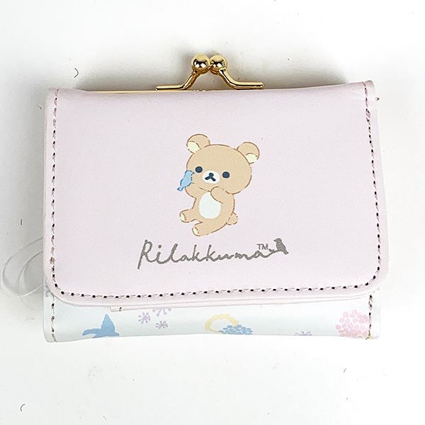  Rilakkuma compact носорог fHAPPYBLUEBIRD RK кошелек compact носорог f три складывать кошелек ячейка для монет розовый товары (MCOR)