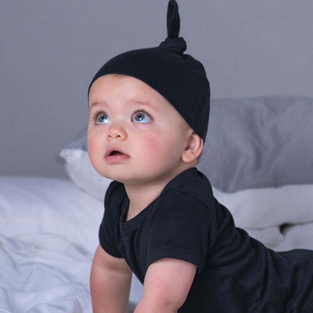 ( Bay Be bagz) Babybugz младенец * для малышей baby шляпа шляпа PC5008 ( черный )