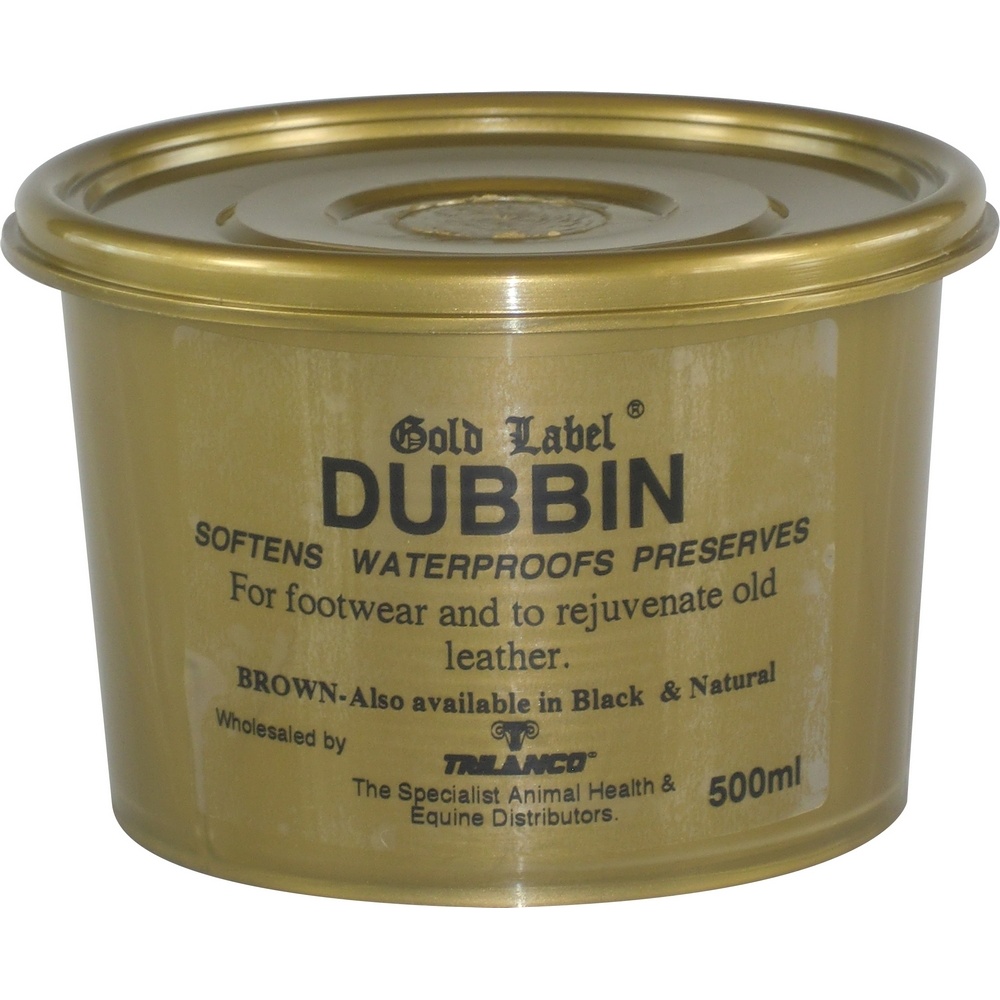 ( Gold этикетка ) Gold Labelda ведро Brown dubbin кожа уход сбруя обувь принадлежности для ремонта и ухода TL1772 ( Random )
